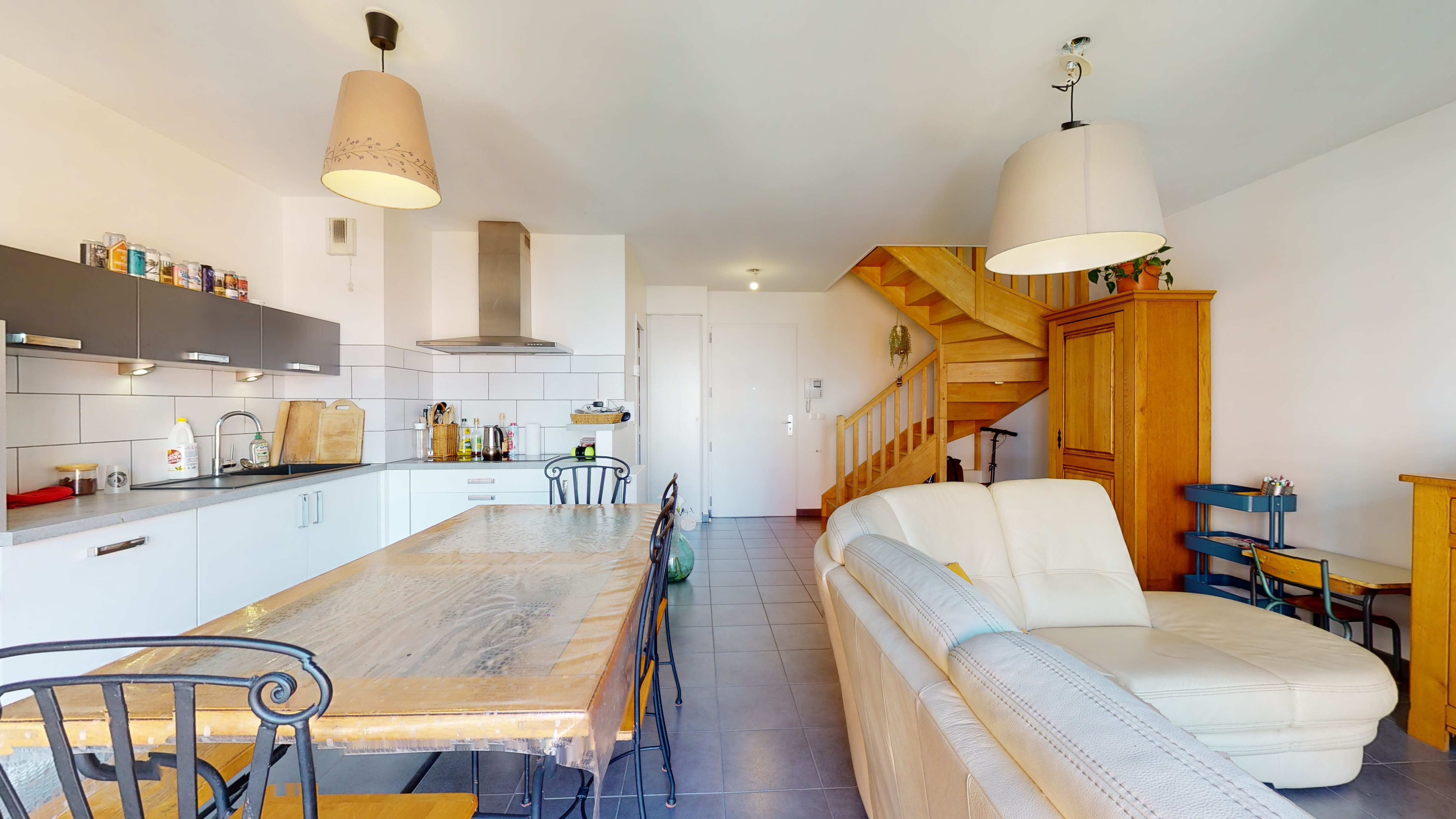 vente DUPLEX DANS RESIDENCE RECENTE 3 PIECES